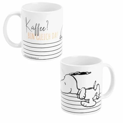 Afbeelding van The Peanuts Snoopy koffiemok, keramiek, 320 ml, wit