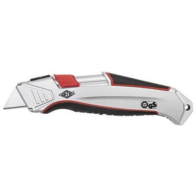 Afbeelding van WEDO Safety Cutter ALU, blad: 19 mm, zilver/antraciet/rood