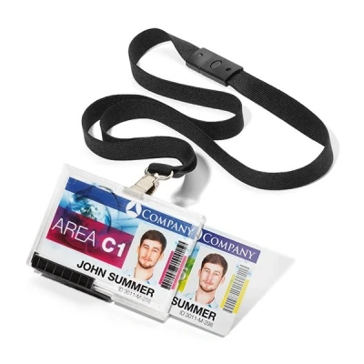 Image de Durable porte badge pushbox duo avec lacet textile (10 pièces)