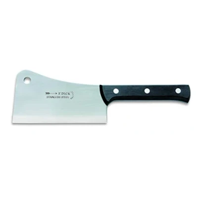 Image de F. DICK Fendeur de cuisine en acier chromé molybdène inoxydable 9310018 (couteau avec lame 18 cm)
