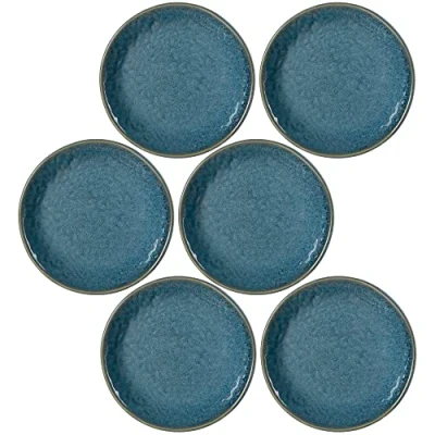 Afbeelding van Keramikteller Matera ø 16,3 cm Set van 6