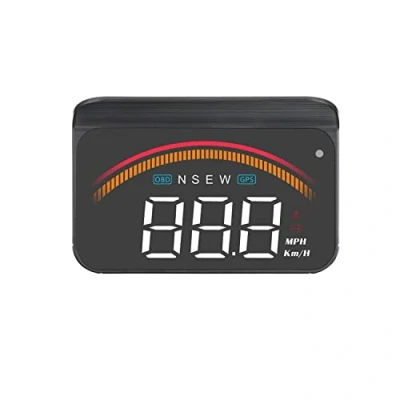Afbeelding van iKiKin HUD auto display GPS OBD Dual interface universele digitale tachometer Km/h/MPH voor alle voertuigen
