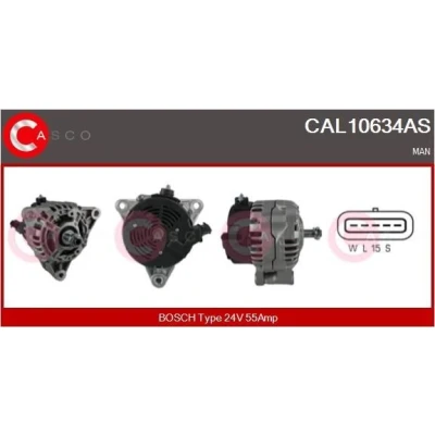Afbeelding van CASCO CAL10634AS Dynamo / Alternator 24V 55A