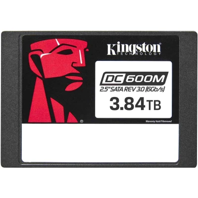 Afbeelding van Kingston 3.84 TB SSD harde schijf (2.5 inch) SATA III Retail SEDC600M/3840G