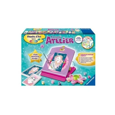 Image de Fantastic Atelier numero dArt Ravensburger Coffret complet Peinture au avec chevalet reglable Des 7 ans