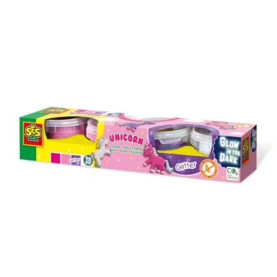 Image de Pâte à modeler licorne 4x90 g
