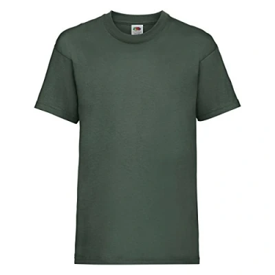 Afbeelding van Fruit of the Loom Ss132b T shirt voor jongens, Groen