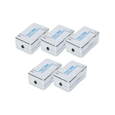 Afbeelding van Digitus RJ45 Netwerk Adapter CAT 6 Grijs, Grijs blauw