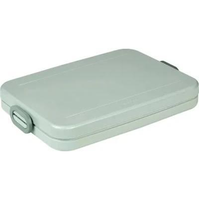 Afbeelding van Platte Lunchbox Nordic sage Take a Break Bpa melaminevrij