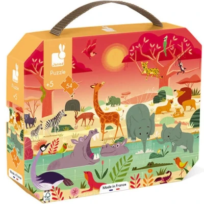 Afbeelding van Janod puzzel safari 54st