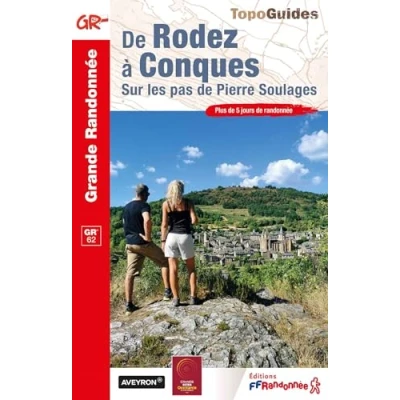 Afbeelding van DE RODEZ A CONQUES SUR LES PAS PIERRE SOULAGES