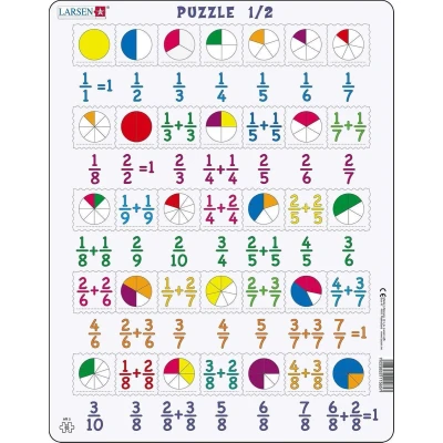 Afbeelding van Larsen Legpuzzel Maxi Leren Delen 35 Stukjes