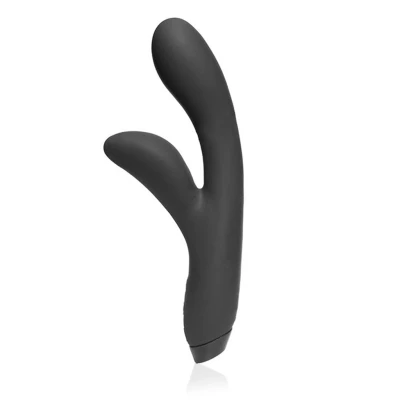 Afbeelding van Je Joue Hera Flex Rabbit Vibrator Zwart GRATIS TOY bij iedere bestelling v.a. 40,