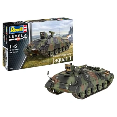 Afbeelding van 1:35 Revell 03353 Raketenjagdpanzer Jaguar 1 Plastic Modelbouwpakket