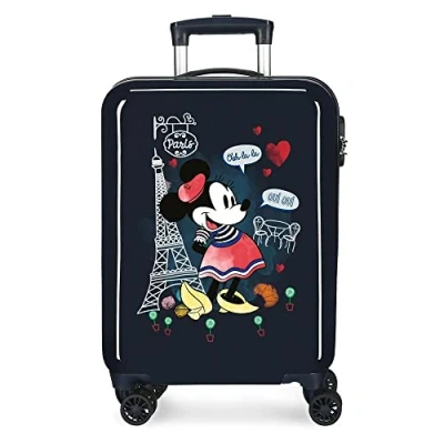 Afbeelding van Disney Minnie Rond, Navy Blauw, Koffer