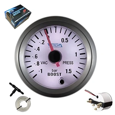 Afbeelding van VEGA Turbodrukmeter 1 tot 1,5 bar 7 kleuren witte achtergrond 52 mm