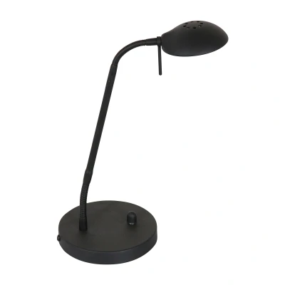 Afbeelding van Mexlite tafellamp Biron zwart metaal 7502ZW