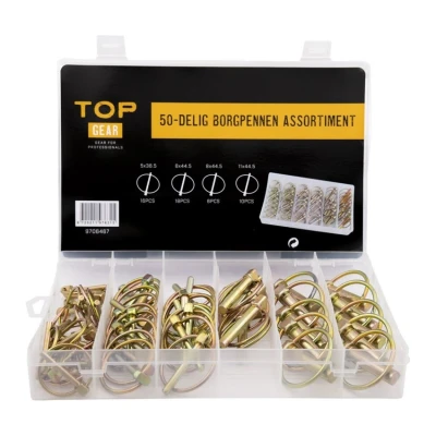 Afbeelding van Topgear Assortiment borgpennen 50 delig
