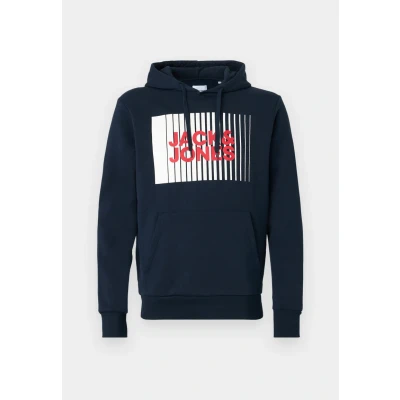 Afbeelding van Jack &amp; Jones Jjecorp LOGO PLAY NOOS Hoodie, Heren, Maat: Medium, Navy blazer