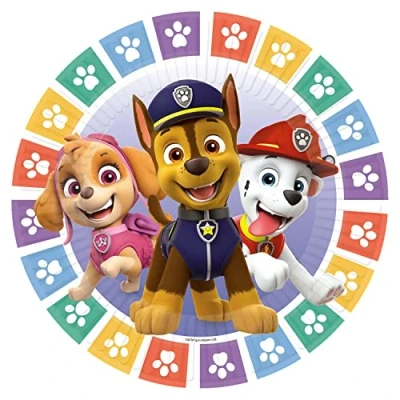 Afbeelding van Paw Patrol Borden 18cm 8 stuks