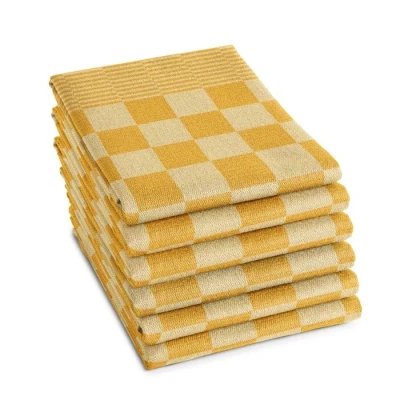 Afbeelding van DDDDD Theedoek Barbeque Oker 6 stuks