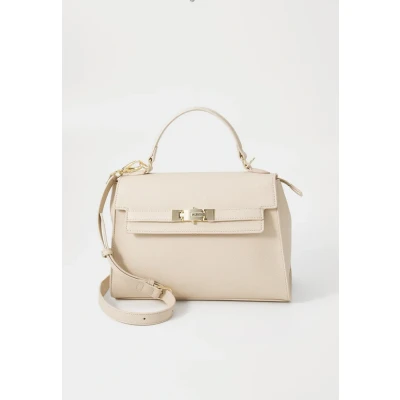 Afbeelding van VALENTINO handtas schoudertas Fae Re Satchel Bag Ecru beige