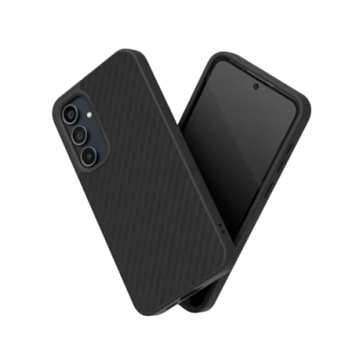 Afbeelding van RHINOSHIELD Hoesje compatibel met [Galaxy A55] SolidSuit dunne hoes schokabsorberende technologie en premium matte afwerking koolstofvezel