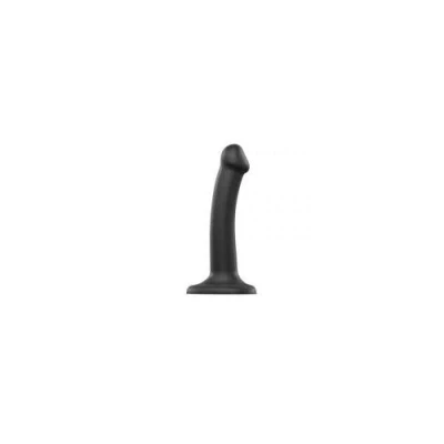 Image de Dildo ventouse Dual Density (Couleur : NOIR Taille M)