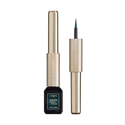 Afbeelding van L&#039;Oréal Matte Signature Eyeliner 04 Emeraude
