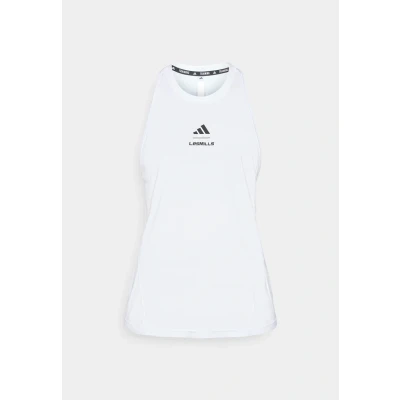 Afbeelding van adidas Performance Lesmills Graphic Sport Tshirt, Dames, Maat: XL, White