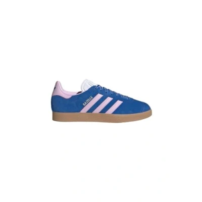 Afbeelding van adidas Originals Gazelle W Sneakers laag, Dames, Maat: 37 1/3, Blue/orchid fusion/gum Leer