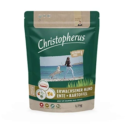 Afbeelding van Christopherus graanvrije eend &amp; aardappel 1.5kg