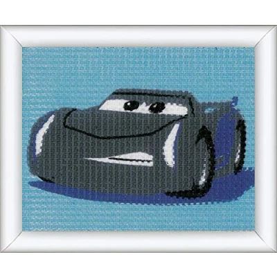 Afbeelding van Disney Cars borduurpakket Jackson Storm 0167588