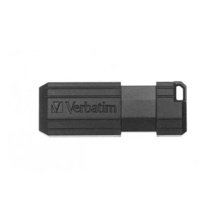 Afbeelding van Verbatim Pinstripe Usb 2.0 Stick, 32 Gb, Zwart stick