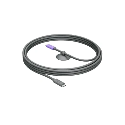 Afbeelding van Logitech 952 000195, 5 m, USB C, 3.2 Gen 2 (3.1 2), Grafiet, Violet