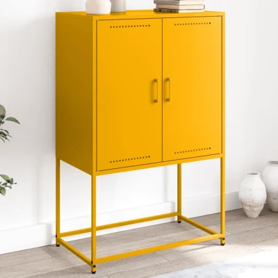 Afbeelding van Tv meubel 68x39x60,5 cm staal antracietkleurig