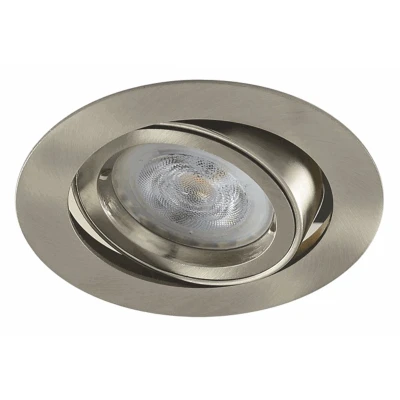 Afbeelding van LED inbouwspot Mattias Rond RVS Look Sceneswitch Dimbaar 5W Philips