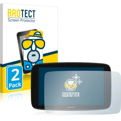 Afbeelding van BROTECT Screenprotector voor TomTom Go Expert 6&quot; Folie Beschermfolie matte (2 Stuks)