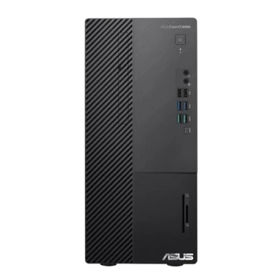 Afbeelding van ASUS ExpertCenter D7 Mini Tower D700MCES 310105011R MT Core i3 10105 / tot 4.4 GHz RAM 8 GB SSD 256 NVMe UHD Graphics 630 Gigabit Ethernet, IEEE 802.11ax (Wi Fi 6) Win 10 Pro 64 bits monitor: geen zwart