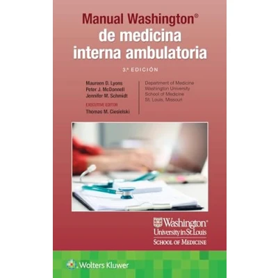 Afbeelding van Manual Washington de Medicina Interna Ambulatoria