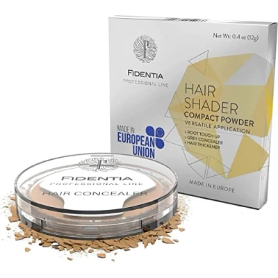 Afbeelding van Fidentia Hair Shader Concealer Grijs corrigerend en dekkend poeder 12 g, blond