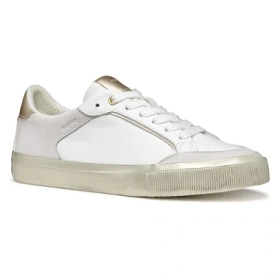 Afbeelding van Geox Emmeleny, Sneakers, Dames, Maat: 40, goud