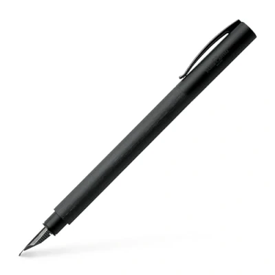 Afbeelding van Faber Castell vulpen Ambition All Black EF FC 147152