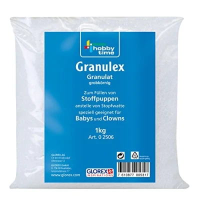 Afbeelding van GLOREX GmbH 0 2505 granulex groot, wit, 1000 g
