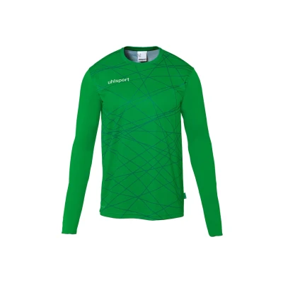 Afbeelding van Uhlsport Prediction Keepershirt Lange Mouw Heren Groen / Wit Maat: XL