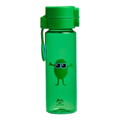 Afbeelding van Tinc Kids Hugga Lekvrije waterfles, afsluitbaar, tribal karakter, groen, 500 ml