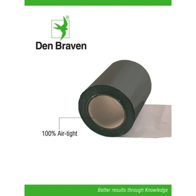 Afbeelding van Bostik 210002 Aerostop Butyltape Zwart 100mm x 10m