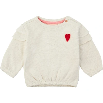 Afbeelding van Noppies Trui Sweater Marlon Oatmeal Melange Maat 62