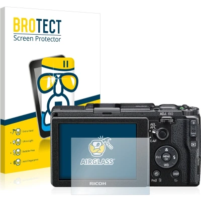 Afbeelding van BROTECT Screenprotector voor Ricoh GR II 2015 Folie Beschermfolie Beschermglas transparant