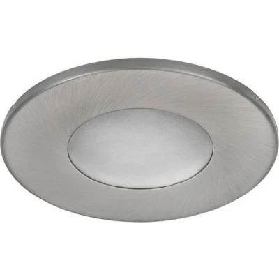 Afbeelding van IP44 LED inbouwspot Elif Rond RVS Look Warm Wit Dimbaar 5W Philips